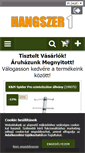 Mobile Screenshot of hangszer1.hu